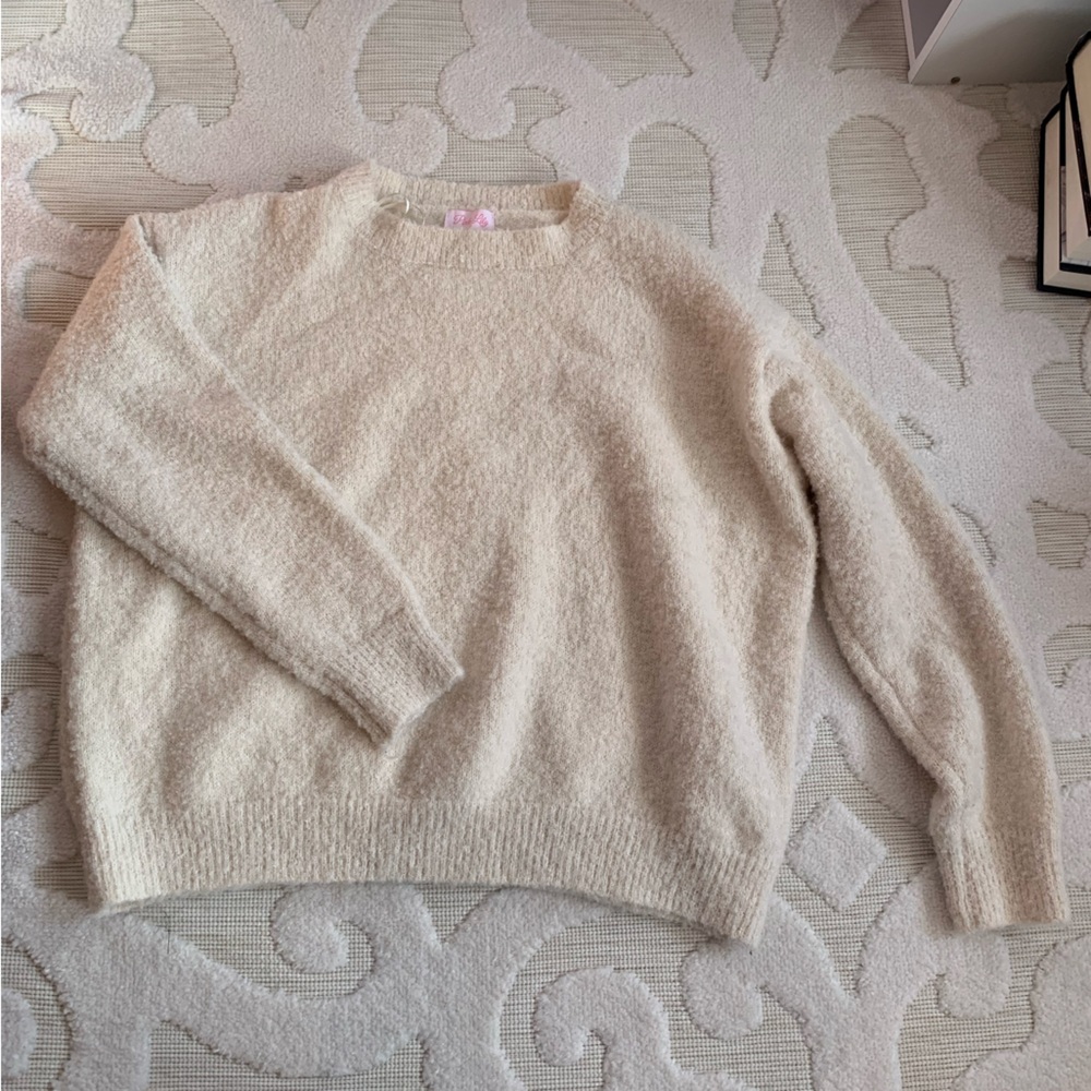 Oversized pink Lilly sweater
